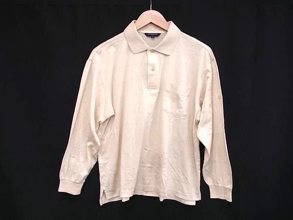 BURBERRY バーバリー チェック柄 長袖 シャツ トップス 表記サイズ L 洋服 メンズ ライトベージュ系 DL7029