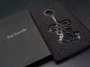 ■極美品■ Guy Laroche ギラロッシュ キーホルダー キーリング バッグチャーム レディース メンズ シルバー系 DY0515