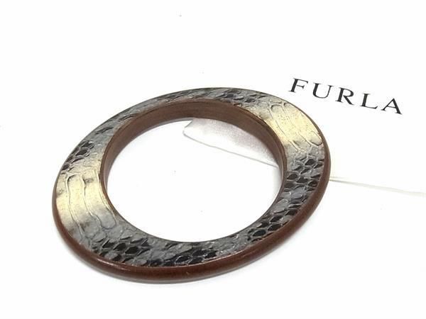 ■美品■ FURLA フルラ クロコダイル