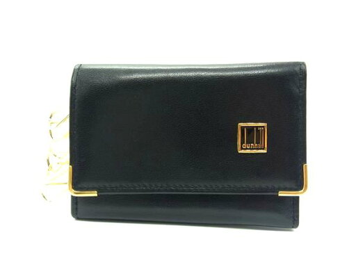 ■美品■ dunhill ダンヒル レザー 6連キーケース 鍵入れ 紳士 ビジネス メンズ ブラック系 DY0417 ■美品■ dunhill ダンヒル レザー 6連キーケース 鍵入れ 紳士 ビジネス メンズ ブラック系 DY0417
