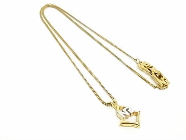 Rhinestone - ■美品■ NINA RICCI ニナリッチ ネックレス ペンダント アクセサリー レディース ゴールド系 DE3430