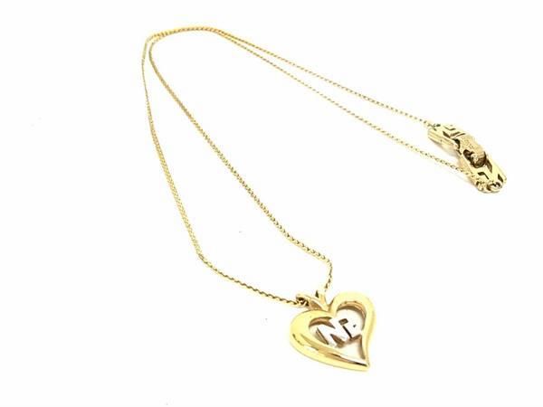 乐天商城 - ■美品■ NINA RICCI ニナリッチ ハート ネックレス ペンダント アクセサリー レディース ゴールド系 DF9007