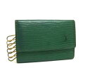 LOUIS VUITTON ルイヴィトン M63814 エピ ミュルティクレ6 6連 キーケース 鍵入れ メンズ レディース ボルネオグリーン DI7826
