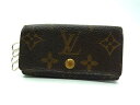 LOUIS VUITTON ルイヴィトン M62631 モノグラム ミュルティクレ4 4連 キーケース 鍵入れ ブラウン系 DY0334