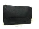 ■新品■未使用■ PELLE MORBIDA ペッレ モルビダ レザー クラッチバッグ セカンドバッグ メンズ ネイビー系 FN0563
