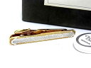 ■美品■ ChristianDior クリスチャンディオール タイクリップ タイピン アクセサリー メンズ シルバー系×ゴールド系 DF4622