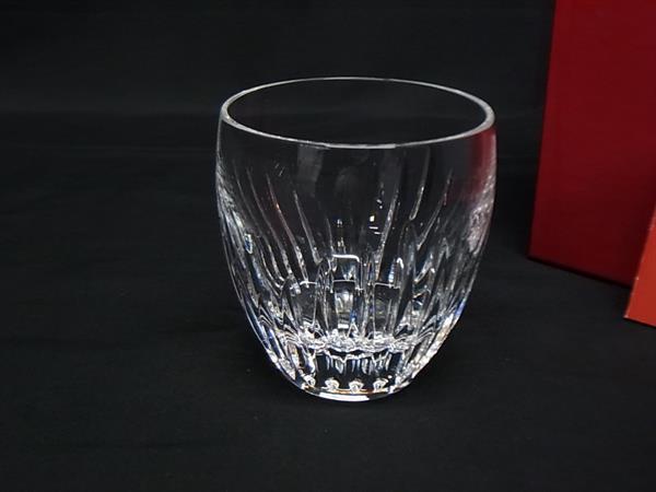 ■新品同様■ Baccarat バカラ マッセナ クリスタルガラス ロックグラス 食器 テーブルウェ ...