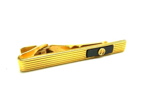 dunhill ダンヒル ネクタイピン タイクリップ アクセサリー 紳士 ビジネス メンズ ゴールド系 DN1067