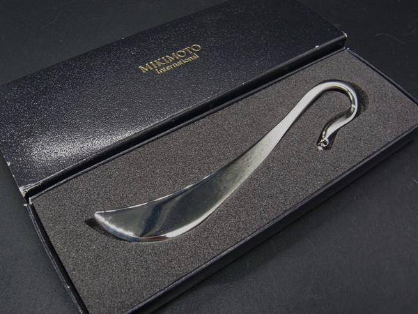 樂天商城 - ■美品■ MIKIMOTO ミキモト 本真珠 パール約2mm ブックマーカー しおり 栞 インテリア シルバー系 DY0302