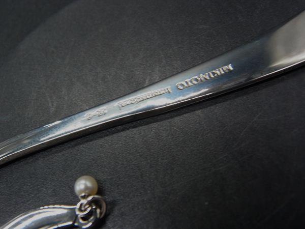 ■美品■ MIKIMOTO ミキモト 本真珠 パール約2mm ブックマーカー しおり 栞 インテリア シルバー系 DY0302