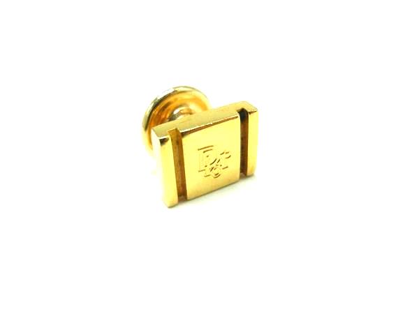 ■美品■ ChristianDior クリスチャンディオール ピンブローチ ピンバッジ アクセサリー ゴールド系 DM8783