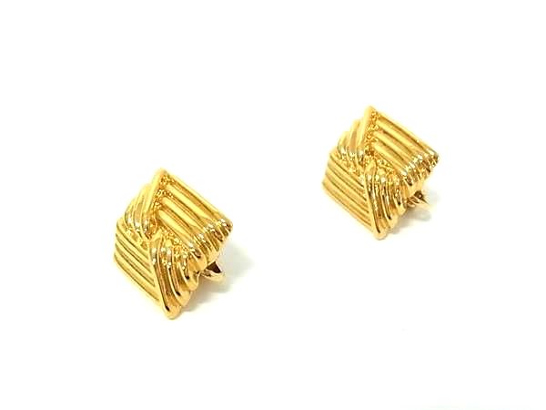 乐天商城 - ■美品■ NINA RICCI ニナリッチ クリップ式 イヤリング アクセサリー レディース ゴールド系 DI4573