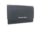 ■美品■ MICHAEL KORS マイケルコース レザー カードケース カード入れ 名刺入れ レディースブラック系 DI4680