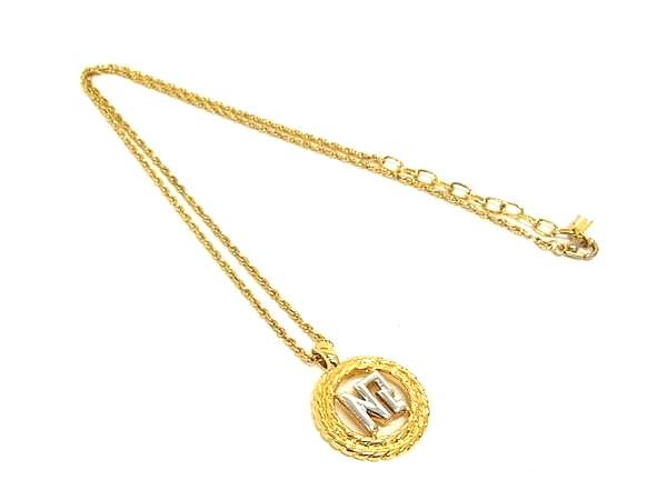 ■美品■ NINA RICCI ニナリッチ ネックレス ペンダント アクセサリー レディース ゴールド系 DM1158