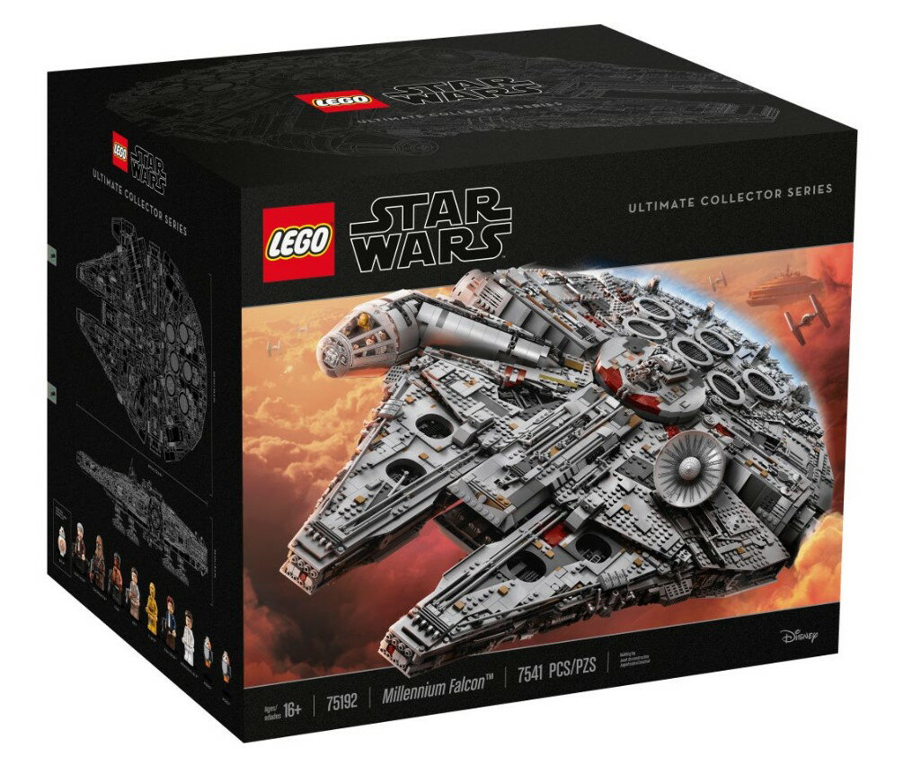 【正規品・数量限定】レゴ(LEGO)　75192 【送料無料】スター・ウォーズ ミレニアム・ファルコン 75192 (アルティメット・コレクター・シリーズ)