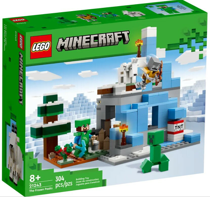 レゴ(LEGO)　21243 マインクラフト 凍った山頂 21243