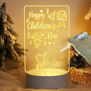LED メッセージボード 卓上 アクリル USB メモ 伝言 カレンダー 誕生日 クリスマス かわいい おしゃれ インテリア ハート 円形 スクエア 3色LED USB給電 子ども 書き直し可能 消せる 人気 おもしろ きれい おもちゃ 装飾 ナイトライト イルミネーション