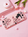 任天堂 Nintendo Switch スイッチ ライト 保護 ケース シール 桜 猫 レトロ イラスト かわいい 有機EL 着せ替え 傷防止 取り外し 持ち運び
