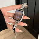 Apple Watch アップルウォッチ 時計 腕時計 シンプル メタル ブレスレット ストラップ バンド スマート ベルト 大人 メンズ ユニセックス 太め ...