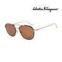 サングラス フェラガモ SALVATORE FERRAGAMO サルヴァトーレフェラガモ メンズ レディース UVカット 上品オシャレ 大人可愛い SF200S 733 [新品 真正品 並行輸入品]