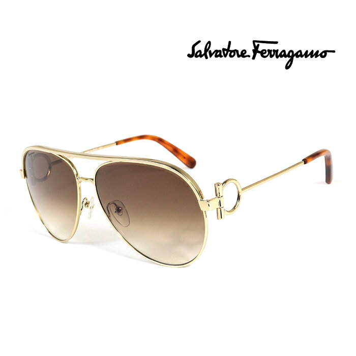 サングラス フェラガモ SALVATORE FERRAGAMO サルヴァトーレフェラガモ メンズ レディース UVカット 上品オシャレ 大人可愛い SF237S 745 [新品 真正品 並行輸入品]