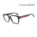 Alexander McQueen アレキサンダー・マックイーン メガネフレーム メンズレディース 伊達眼鏡 AM0333O 002 [新品 真正品 並行輸入品]ク..