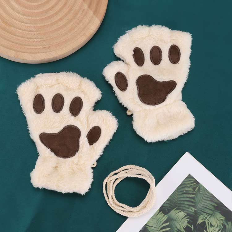 【5と0のつく日★全店ポイント5倍】 かわいい コスプレ 肉球 手袋 大人用 子ども 猫爪手袋 スマホ操作 PC操作可能 にゃーごの手袋 猫の手 キッズ レディース ハロウィン ネコ 指なし 小物 子供 暖かい 防寒 防風 ysbeck-10017175 いさなショップ サンプル画像2