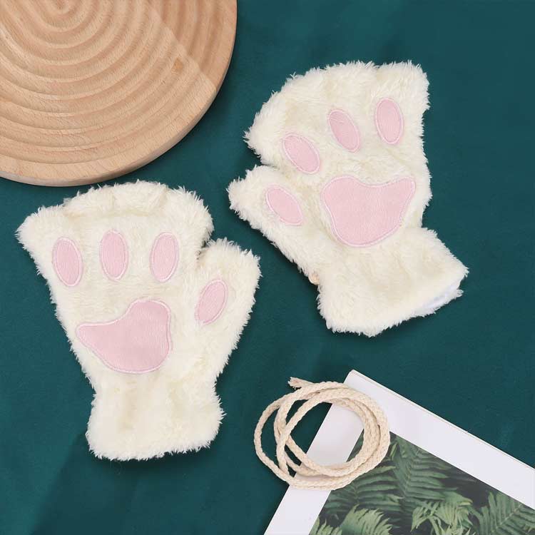 【5と0のつく日★全店ポイント5倍】 かわいい コスプレ 肉球 手袋 大人用 子ども 猫爪手袋 スマホ操作 PC操作可能 にゃーごの手袋 猫の手 キッズ レディース ハロウィン ネコ 指なし 小物 子供 暖かい 防寒 防風 ysbeck-10017175 いさなショップ サンプル画像3