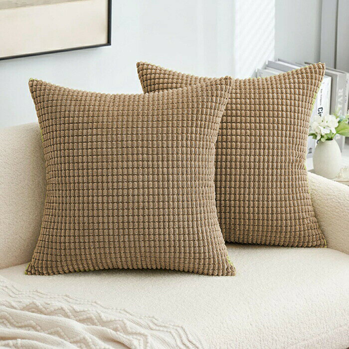 【スーパーSALE!SSP5倍★最大30%OFF】クッションカバー コーデュロイ生地 北欧 30x50 45×45cm 50x50cm 55x55cm 60x60cm 丸洗いOK おしゃれ クッション カバー 柔らか かわいい 無地 洗える 汚れ防止 [3]