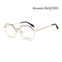 Alexander McQueen アレキサンダー・マックイーン メガネフレーム メンズレディース 伊達眼鏡 AM0338O 005 [新品 真正品 並行輸入品]クリアレンズ交換半額