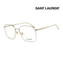 メガネ SAINT LAURENT サンローラン メンズレディース 伊達眼鏡 SL491 003 [新品 真正品 並行輸入品]クリアレンズ交換半額