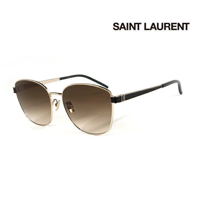 サングラス SAINT LAURENT サンローラン メンズレディース 紫外線対策 SL M67K 003 [新品 真正品 並行輸入品]