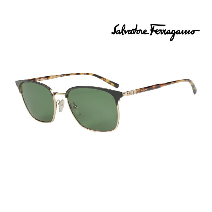 サングラス フェラガモ SALVATORE FERRAGAMO ユニセックス 紫外線対策 上品 おしゃれ SF180S 017 [新品 真正品 並行輸入品]