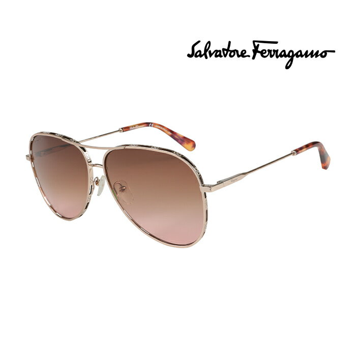 サングラス フェラガモ SALVATORE FERRAGAMO ユニセックス 紫外線対策 上品 おしゃれ SF268S 795 [新品 真正品 並行輸入品]