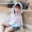【2点購入 300円Off!すぐ使えるクーポン】夏休み必須アイテム UVカットパーカー 女の子 レース ラッシュガード キッズ ベビー 長袖 吸水速乾 夏 UV...