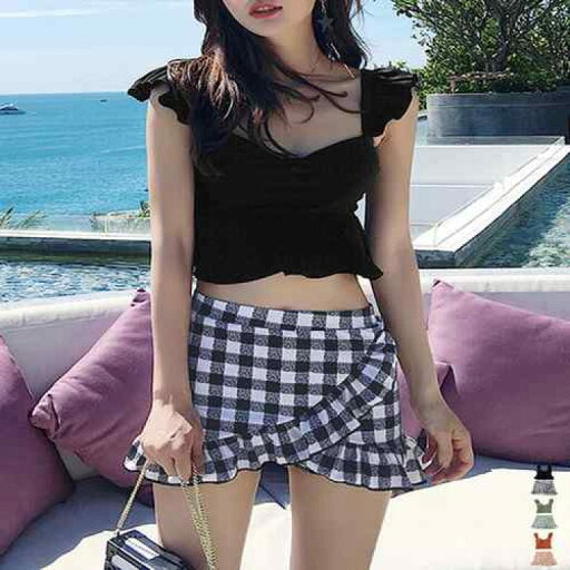 大人可愛いタンキニ 体型カバー水着 ハイウエスト セクシーセパレート水着 海水浴ビスチェ水着スイムウェア チェック柄水着 韓国風 水遊び水着 温泉 ビーチスタイル水着 大人可愛いタンキニ 体型カバー水着 ハイウエスト セクシーセパレート水着 海水浴ビスチェ水着スイムウェア チェック柄水着 韓国風 水遊び水着 温泉 ビーチスタイル水着