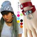 ダンス用 レザーチョーカー ペンダントネックレス アクサセリー 2way 首輪&ブレスレット レザー スナップ パンク レディース ライブ ハロウィン 文化 イ...