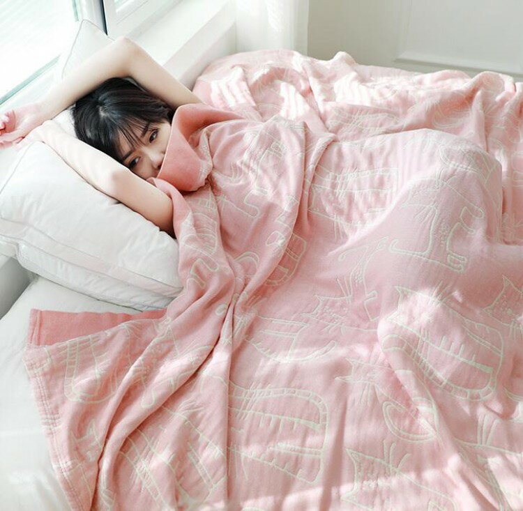 ガーゼケットシングル5重ガーゼタオ...