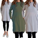 2WAYワンピース 秋 冬 春 きれいめ 大人 上品 長袖 30代 40代 50代 カジュアル ナチュラル服 ゆったり シンプル スモック エスニック 大人可愛い 膝丈 レトロ ナチュラル ミディアム