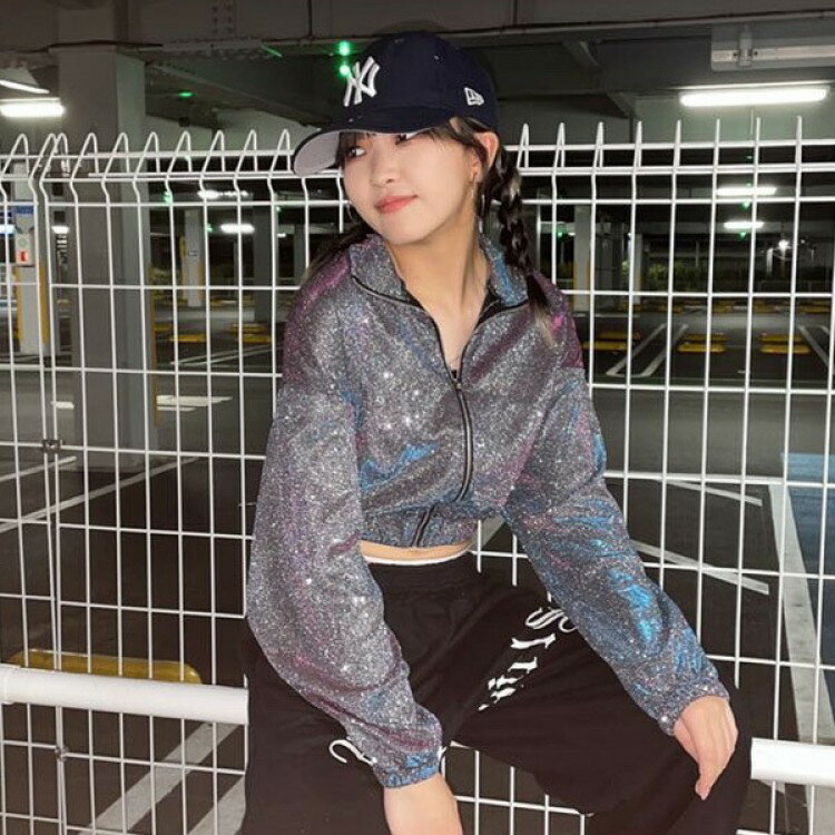 【期間限定2点購入で300円OFF！】ブルゾン ジャンパー ジャケット レディース 長袖 ラメ キラキラ ショ..