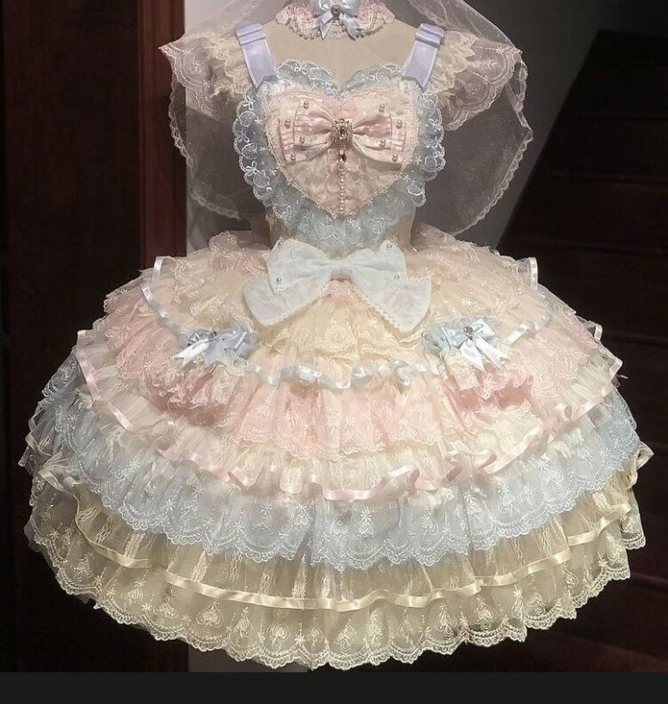 LOLITA ロリータ ゴスロリ コスプレ ワンピースメイド服 コスチューム 文化祭 学園祭 衣装 仮装 可愛い..