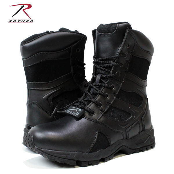 ロスコ ブーツ メンズ 【SALE】 ロスコ ブーツ ROTHCO (ロスコ) メンズ サイドジップブーツ SIDE ZIPPER DEPLOYMENT BOOT タクティカルブーツ ミリタリーブーツ (BLACK) 5358 【あす楽対応】