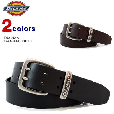 (SALE) ディッキーズ ベルト Dickies ディッキーズ メンズ レザーベルト ピン バックル レザー ベルト 本革 カジュアルベルト 11DI02J5 【あす楽対応】