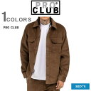 プロクラブ ジャケット PRO CLUB メンズ コーデュロイ オーバーシャツ ジャケット 長袖 HEAVYWEIGHT CORDUROY OVERSHIRT ジム スポーツ 大きいサイズ 大きめサイズ ビッグサイズ 15PC0304-MCA 