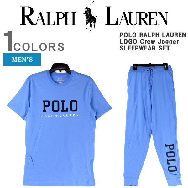 ラルフローレン パジャマ メンズ ラルフローレン パジャマ POLO RALPH LAUREN ポロ ラルフローレン メンズパジャマセット 半袖Tシャツ ジョガーパンツ セットアップ ラルフパジャマ ルームウェア ナイトウェア 寝巻き オシャレ 大きめサイズ PK20RL-PK23RL-A86L 【あす楽対応】