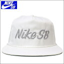 ナイキ キャップ NIKE SB (ナイキ エスビー) ユニセックス 刺繍キャップ ロゴ 刺繍 キャップ 帽子 (WHITE/GREY ホワイト/グレー) 778343-100 【メンズ】【レディース】【あす楽対応】