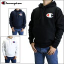 チャンピオン パーカー Champion (チャンピオン) メンズ フーディー ビッグロゴ刺繍 パーカー プルオーバー パーカ REVERSE WEAVE PULLOVER HOODIE 全3色 GF68 【あす楽対応】