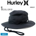 ハーレー ハット HURLEY メンズ ブーニーハット 帽子 ロゴ 刻印 ロゴハット カントリーブーニー ハット ゴルフ スポーツ レジャー 釣り サーフィン マリンスポーツ アウトドア ブランド雑貨 HIHM0071-010 