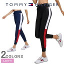 ヨガパンツ レディース ブランド フィットネスパンツ トミー TOMMY HILFIGER トミーヒルフィガー ジョガーパンツ ジャージ パンツ ウォーキングパンツ ジムウェア ランニングウェア スポーツウェア 美脚 美尻 大きいサイズ TP07851P 