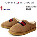 トミー スリッパ tommyスリッパ TOMMY HILFIGER トミーヒルフィガースリッパ ユニセックス メンズ レディース ルーム スリッパ ムートン風 ルームシューズ ルームサンダル 冬 暖かい あったか 防寒 節電 エコ オシャレ WANNER-MBR 【あす楽対応】